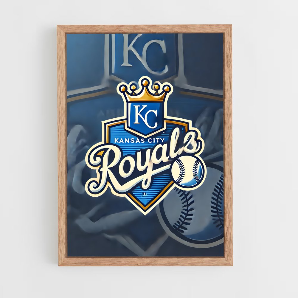Poster Royals Unis – affiche Baseball (vue 4)
